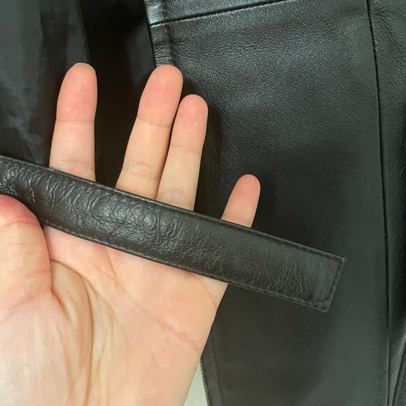 100% Soft Leather Jacket by New York and Company Size M - Picture 4 of 11